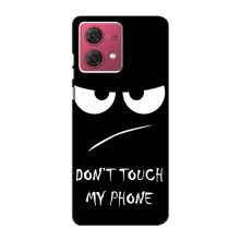 Чохол для Моторола МОТО G84 - (AlphaPrint) з принтом (ТОП продажів) (Dont Touch)
