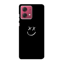 Чохол для Моторола МОТО G84 - (AlphaPrint) з принтом (ТОП продажів) (Смайл)