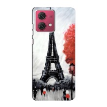Чохол Ейфелева Вежа Motorola MOTO G84 - (AlphaPrint) (Вежа в Парижі)