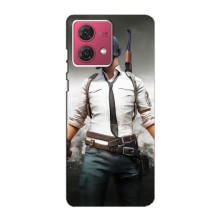 Чеjхол PUBG для Моторола МОТО G84 (AlphaPrint) (Пабг мен)