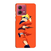 Чохли з принтом НАРУТО на Motorola MOTO G84 (Силует Наруто)