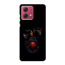 Чохол з Мавпами Motorola MOTO G84 - (AlphaPrint)