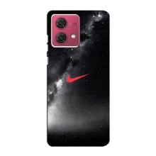Чохол для Motorola MOTO G84 - з принтом Найк (AlphaPrint) (Найк червоний)