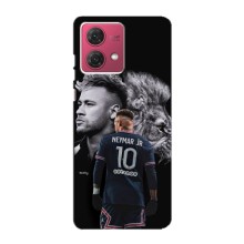 Чохол Неймар для Motorola MOTO G84 (AlphaPrint) (Неймар Лев)