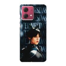 Чохли Венсдей на Motorola MOTO G84 Уенсдей (AlphaPrint) (Венздей кішка)