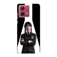 Чохли Венсдей на Motorola MOTO G84 Уенсдей (AlphaPrint) (W-Wednesday)