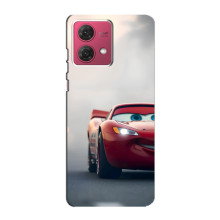 Силіконовий чохол Маквін для Motorola MOTO G84 – Маквін на трасі