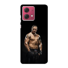 Чохол з картинкою Олександр Усик для Motorola MOTO G84 – Усик на чорному