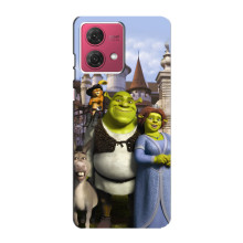 Чехол с мультфильмом Шрек на Motorola MOTO G84