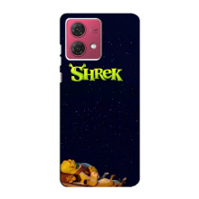 Чохол з мультфільмом Шрек на Motorola MOTO G84 – Шрек лого
