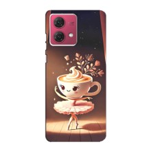 Чохол з мемом Тралалело тралала на Motorola MOTO G84 (Балерина капучина)