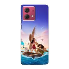 Чехол с мультфильмом Моана Motorola MOTO G84 (Моана и Мауи)
