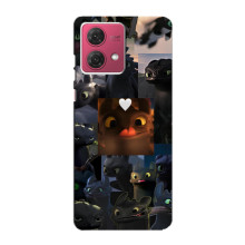 Чохол як приборкати дракона на Motorola MOTO G84 – Дракон колаж