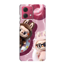 Чехол с Лабубу на Motorola MOTO G84 – Игрушка Лабубу