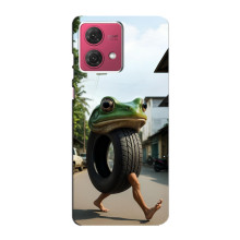 Чехол с мемами тралалело тралала для Motorola MOTO G84 – Бонека амбалабу
