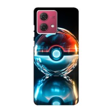 Чохол з Пікачу на Motorola MOTO G84 (М'яч Пікачу)