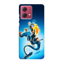 Чохол з принтом Фантастична четвірка для Motorola MOTO G84 – Фантастична 4-ка