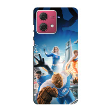 Чохол з принтом Фантастична четвірка для Motorola MOTO G84 – Герої фантастичної четвірки