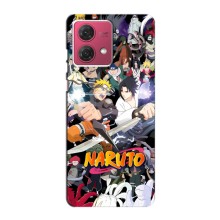 Купить Чехлы на телефон с принтом Anime для Моторола Мото Джи 84 (Наруто постер)