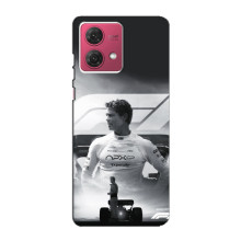 Чехол с прнтом Формула 1 на Motorola MOTO G84 – Фон Формула-1
