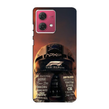 Чехол с прнтом Формула 1 на Motorola MOTO G84 – Шолом Ф1