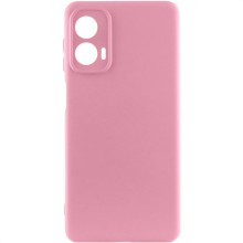 Чохол Silicone Cover Lakshmi Full Camera (AA) для Motorola Moto G85 – Рожевий