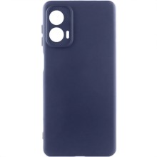 Чехол Silicone Cover Lakshmi Full Camera (AA) для Motorola Moto G85 – Синий