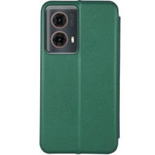 Шкіряний чохол-книжка Classy для Motorola Moto G85 – Зелений