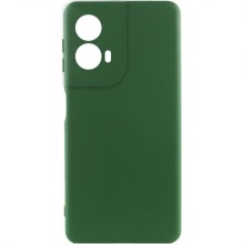 Чехол Silicone Cover Lakshmi Full Camera (AA) для Motorola Moto G85 – Зеленый