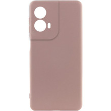 Чехол Silicone Cover Ummi Lakshmi Full Camera (AA) для Motorola Moto G85 – Розовый