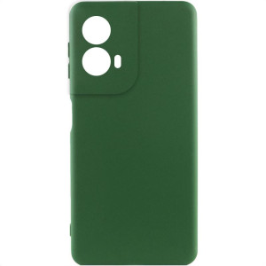 Чохол Silicone Cover Ummi Lakshmi Full Camera (AA) для Motorola Moto G85 – Зелений