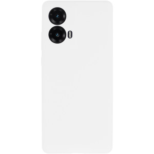 Чохол Silicone Cover Lakshmi Full Camera (AAA) для Motorola Moto G85 – Білий