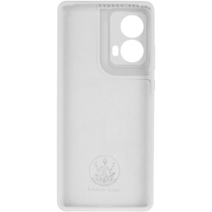 Чохол Silicone Cover Lakshmi Full Camera (AAA) для Motorola Moto G85 – Білий