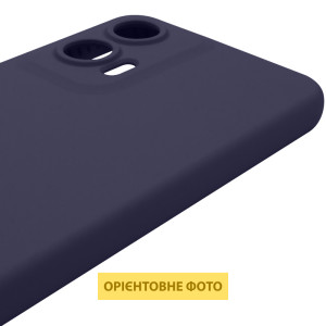 Чохол Silicone Cover Lakshmi Full Camera (AAA) для Motorola Moto G85 – Темно-синій