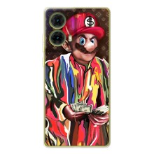Брендновые Чехлы для Motorola MOTO G85 - (PREMIUMPrint) (Mario LV)