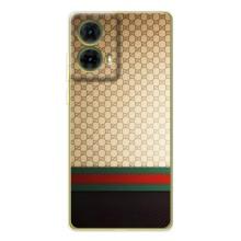 Чохли бренд ГУЧЧІ для Motorola MOTO G85 – Фон Гуччі