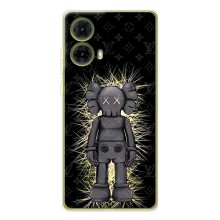Чехлы для Motorola MOTO G85 - Bearbrick Louis Vuitton (PREMIUMPrint) (Bearbrick LV)