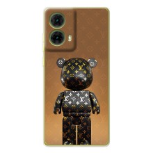 Чохли для Motorola MOTO G85 - Bearbrick Louis Vuitton (PREMIUMPrint)