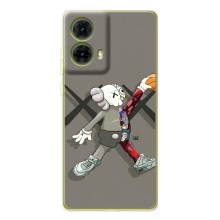 Чехлы для Motorola MOTO G85 - Bearbrick Louis Vuitton (PREMIUMPrint) (Беарбрик Джордан)