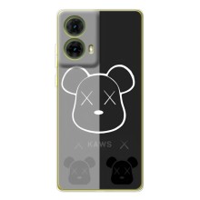 Чехлы для Motorola MOTO G85 - Bearbrick Louis Vuitton (PREMIUMPrint) (БеарБрик глаза)