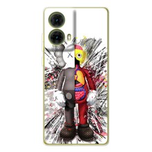 Чехлы для Motorola MOTO G85 - Bearbrick Louis Vuitton (PREMIUMPrint) (Беарбрик)