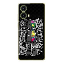 Чехлы для Motorola MOTO G85 - Bearbrick Louis Vuitton (PREMIUMPrint) (Стиль Bearbrick)