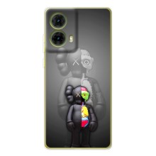 Чехлы для Motorola MOTO G85 - Bearbrick Louis Vuitton (PREMIUMPrint) (Тело Bearbrick)