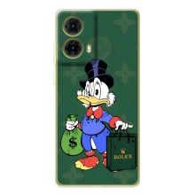 Чехлы для Motorola MOTO G85 - Скрудж МакДак Louis Vuitton (PREMIUMPrint) (Богатая Утка)