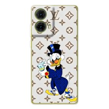 Чехлы для Motorola MOTO G85 - Скрудж МакДак Louis Vuitton (PREMIUMPrint) (Макдак на стиле)