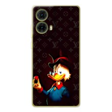 Чехлы для Motorola MOTO G85 - Скрудж МакДак Louis Vuitton (PREMIUMPrint) (Скрудж с бриллиантом)