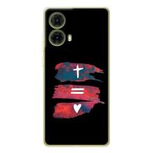 Чехлы для Motorola MOTO G85 (Для Христиан) – Атрибутика