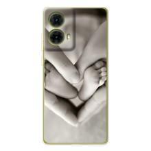 Чехлы для МАМЫ на Motorola MOTO G85 – Любящие руки