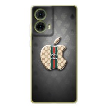 Чехлы ГУЧЧИ для Мото G85 (AlphaPrint) (Apple gucci)