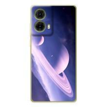 Чехлы КОСМОС для Motorola MOTO G85 – Планета в космосе